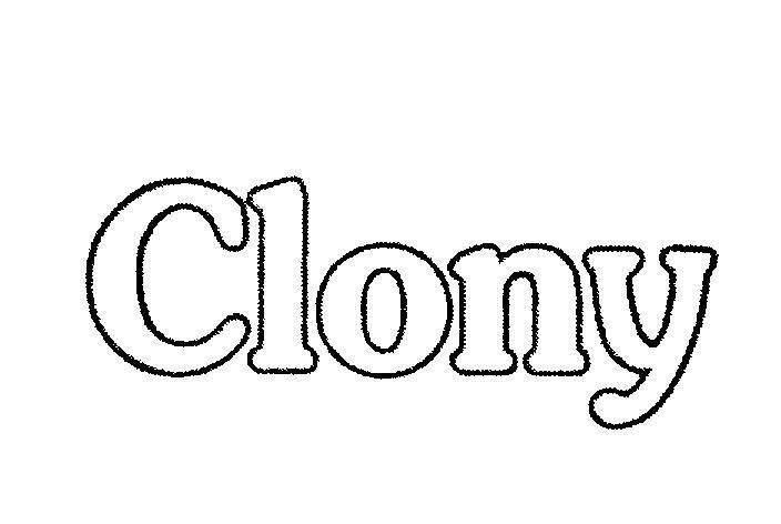 Mẫu nhãn hiệu Clony