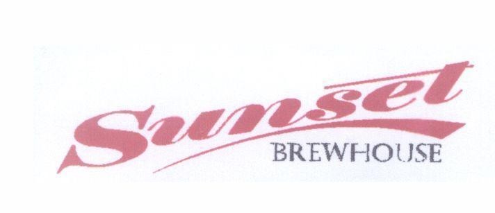 Mẫu nhãn hiệu Sunset BREWHOUSE