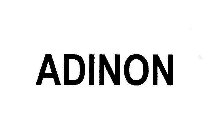 Mẫu nhãn hiệu ADINON