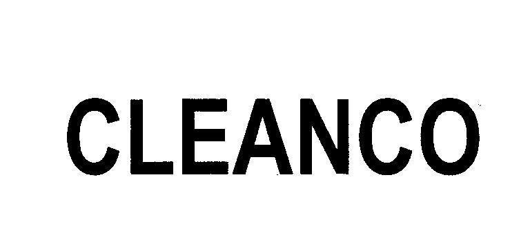 Mẫu nhãn hiệu CLEANCO