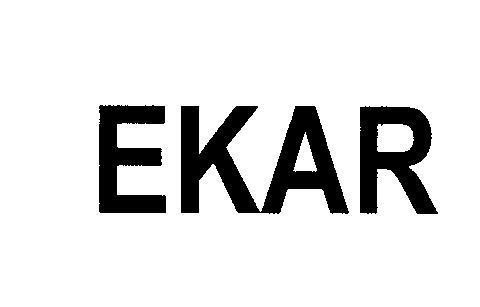 Mẫu nhãn hiệu EKAR