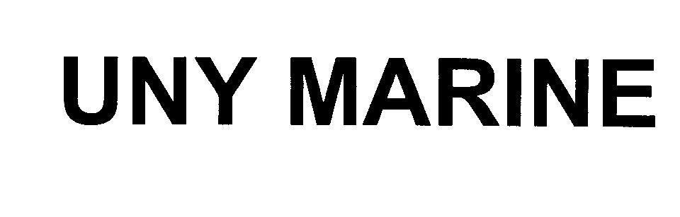 Mẫu nhãn hiệu UNY MARINE
