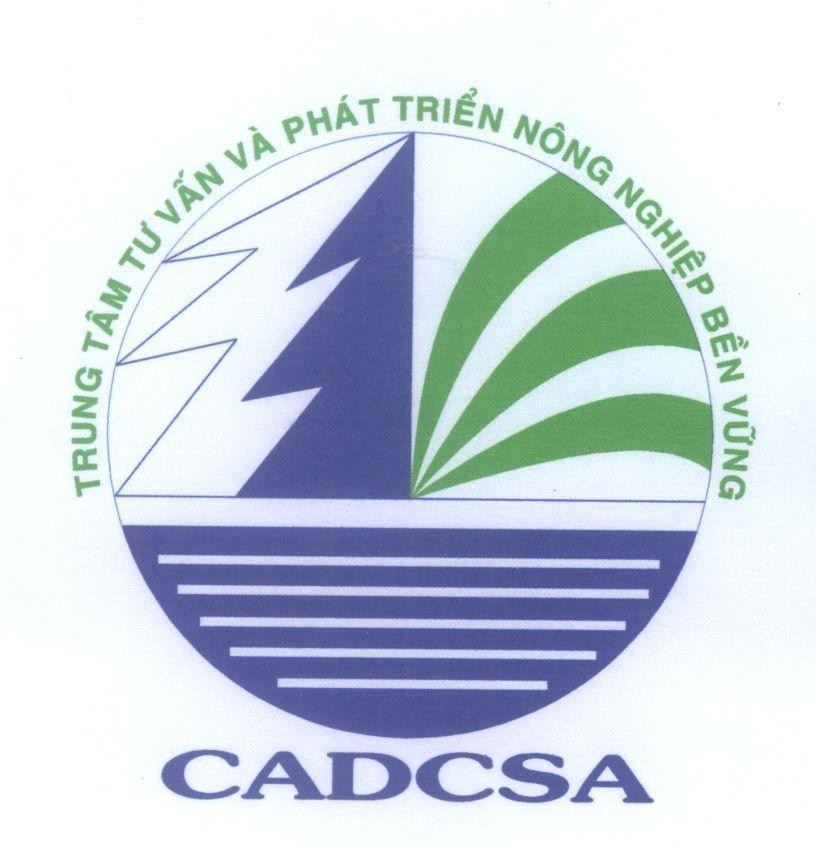 Mẫu nhãn hiệu CADCSA Trung Tâm Tư Vấn Và Phát Triển Nông Nghiệp Bền Vững