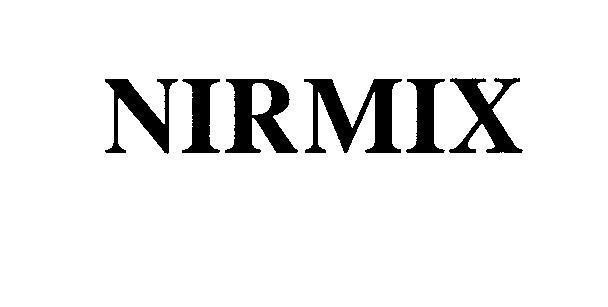 Mẫu nhãn hiệu NIRMIX