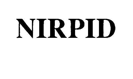 Mẫu nhãn hiệu NIRPID