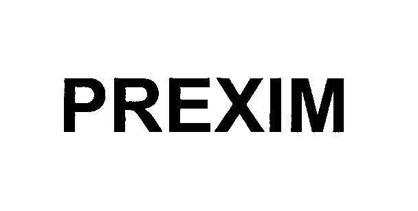 Mẫu nhãn hiệu PREXIM