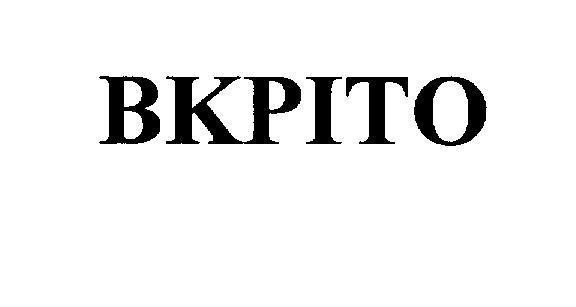 Mẫu nhãn hiệu BKPITO
