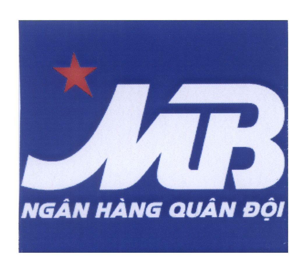 Mẫu nhãn hiệu MB Ngân Hàng Quân Đội