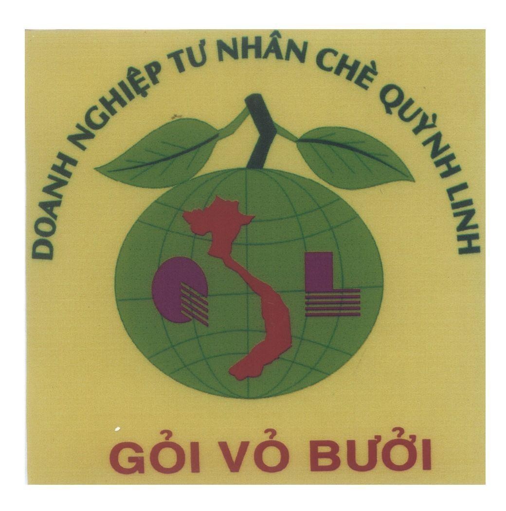 Mẫu nhãn hiệu QL Gỏi Vỏ Bưởi Doanh Nghiệp Tư Nhân Chè Quỳnh Linh