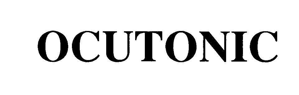 Mẫu nhãn hiệu OCUTONIC