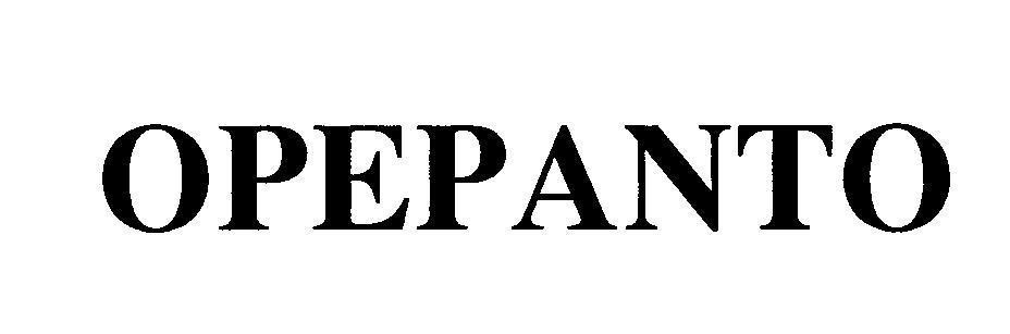 Mẫu nhãn hiệu OPEPANTO