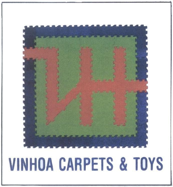 Mẫu nhãn hiệu VH VINHOA CARPETS & TOYS