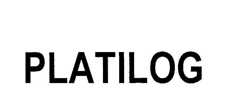 Mẫu nhãn hiệu PLATILOG