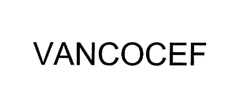 Mẫu nhãn hiệu VANCOCEF