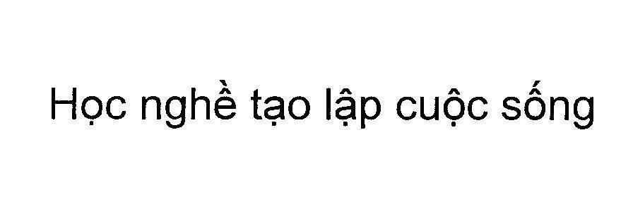 Mẫu nhãn hiệu Học nghề tạo lập cuộc sống