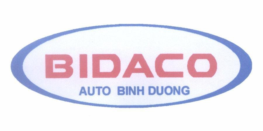 Mẫu nhãn hiệu BIDACO AUTO BINH DUONG