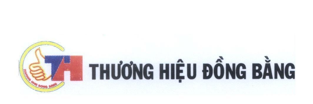 Mẫu nhãn hiệu TH T H Thương Hiệu Đồng Bằng thuong hieu dong bang