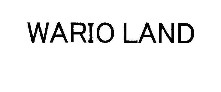 Mẫu nhãn hiệu WARIO LAND