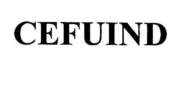 Mẫu nhãn hiệu CEFUIND