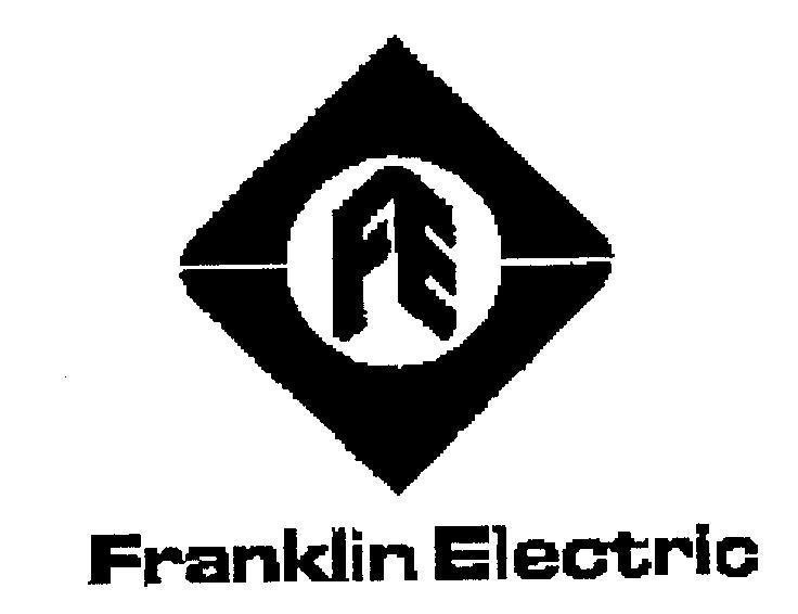 Mẫu nhãn hiệu FE Franklin Electric