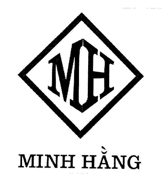 Mẫu nhãn hiệu MH Minh Hằng
