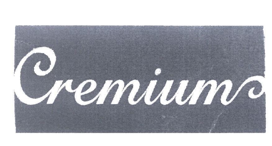 Mẫu nhãn hiệu Cremium