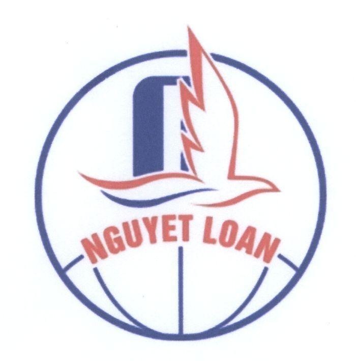 Mẫu nhãn hiệu NGUYET LOAN N L