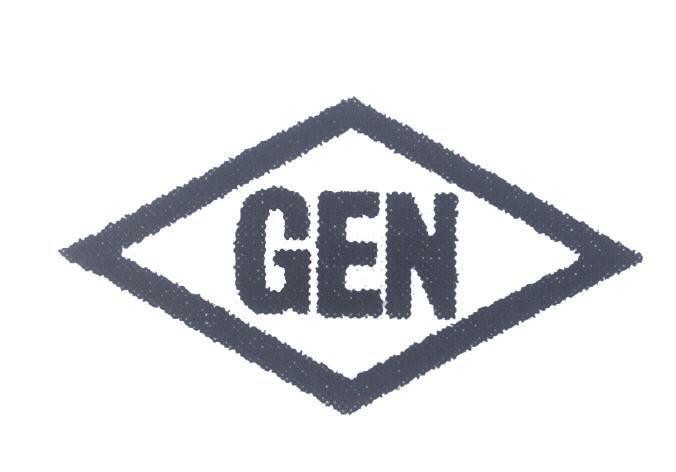 Mẫu nhãn hiệu GEN