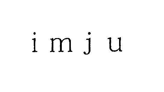 Mẫu nhãn hiệu imju