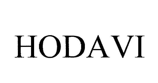 Mẫu nhãn hiệu HODAVI