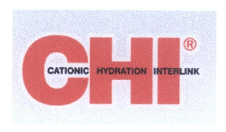 Mẫu nhãn hiệu CHI CATIONIC HYDRATION INTERLINK