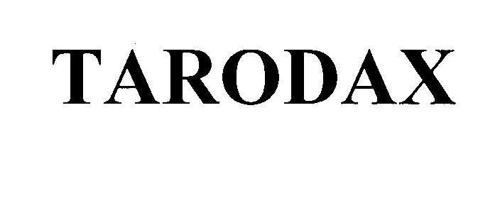 Mẫu nhãn hiệu TARODAX