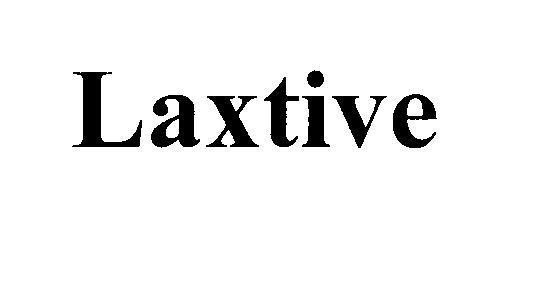 Mẫu nhãn hiệu Laxtive