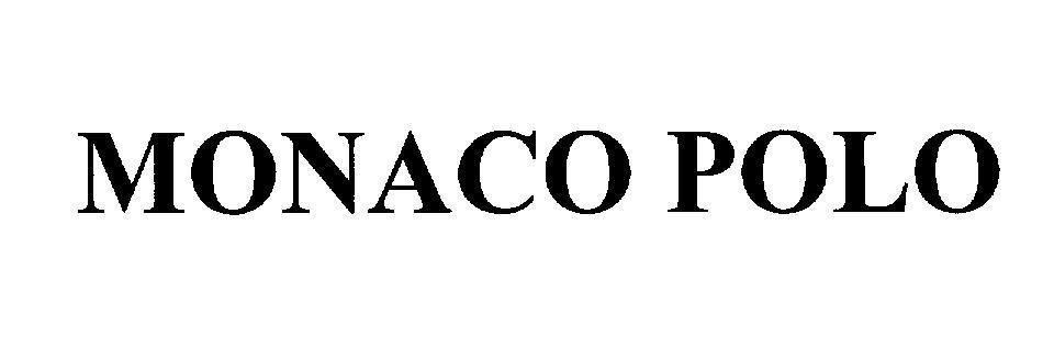 Mẫu nhãn hiệu MONACO POLO