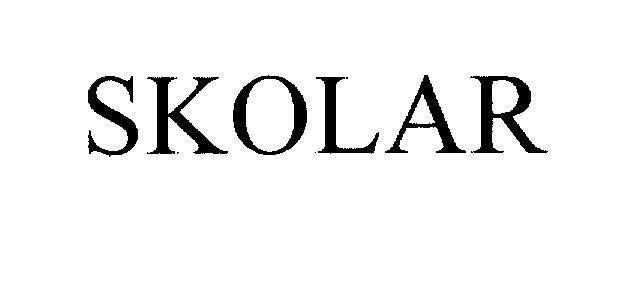 Mẫu nhãn hiệu SKOLAR