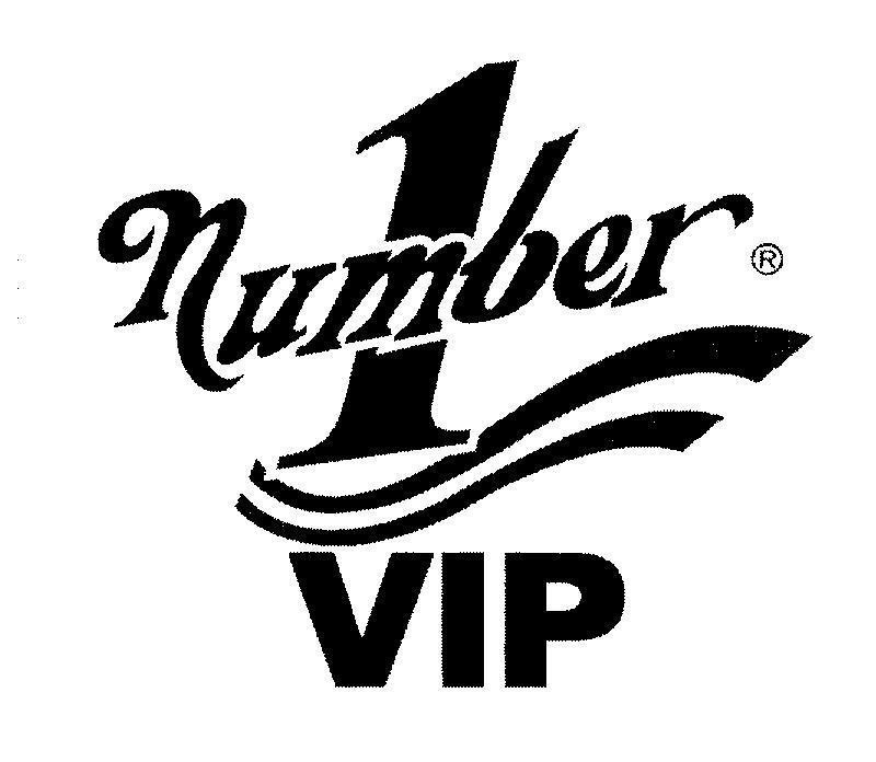 Mẫu nhãn hiệu 1 Number VIP
