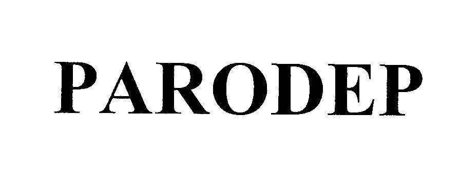 Mẫu nhãn hiệu PARODEP