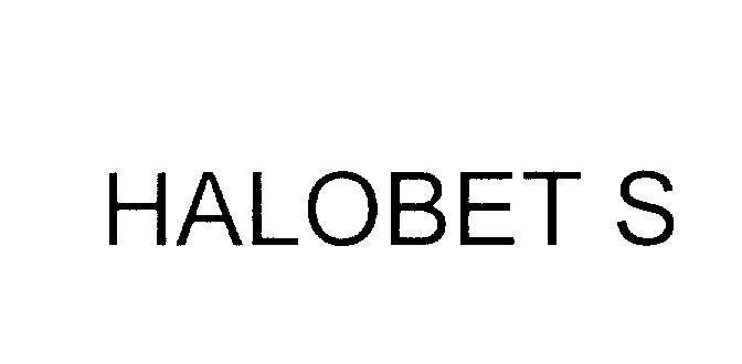 Mẫu nhãn hiệu HALOBET S