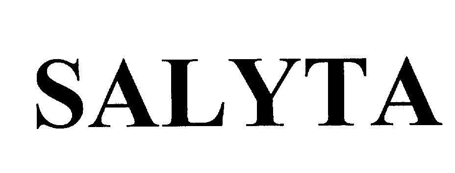 Mẫu nhãn hiệu SALYTA