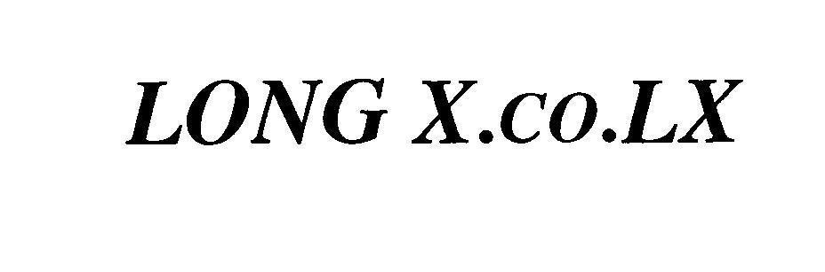 Mẫu nhãn hiệu LONG X.co.LX