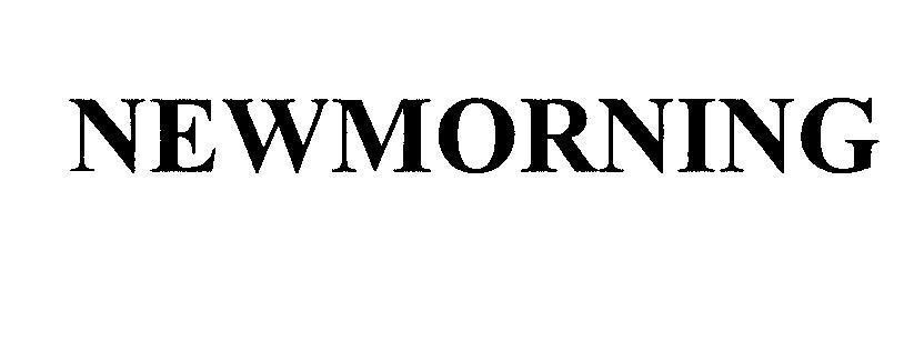 Mẫu nhãn hiệu NEWMORNING