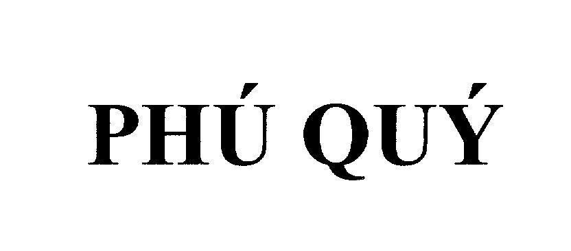 Mẫu nhãn hiệu Phú Quý