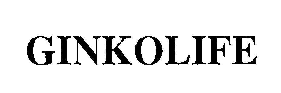 Mẫu nhãn hiệu GINKOLIFE