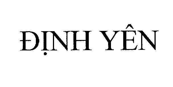 Mẫu nhãn hiệu Định Yên