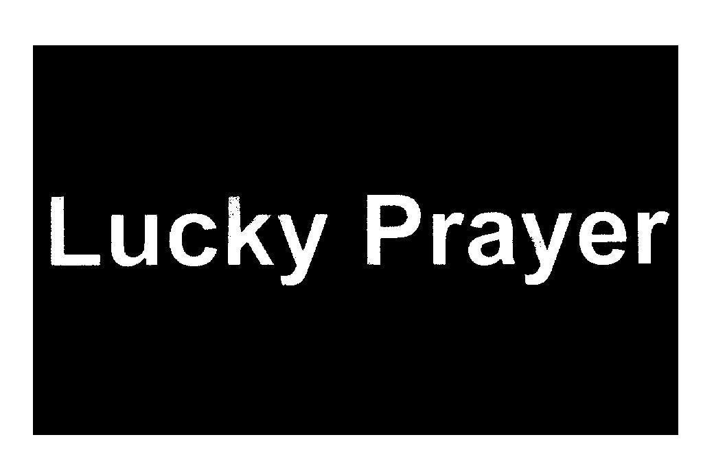 Mẫu nhãn hiệu Lucky Prayer