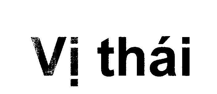 Mẫu nhãn hiệu Vị Thái