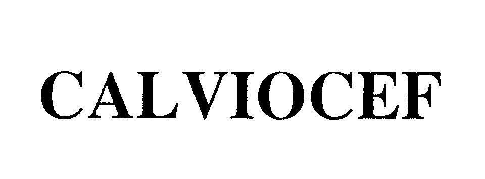 Mẫu nhãn hiệu CALVIOCEF
