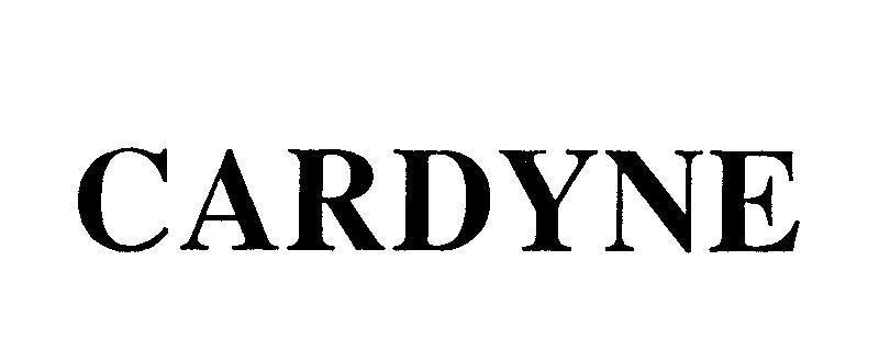 Mẫu nhãn hiệu CARDYNE