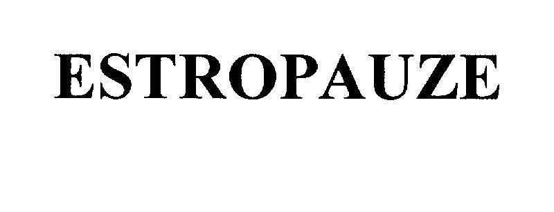 Mẫu nhãn hiệu ESTROPAUZE