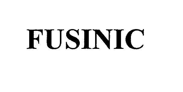 Mẫu nhãn hiệu FUSINIC